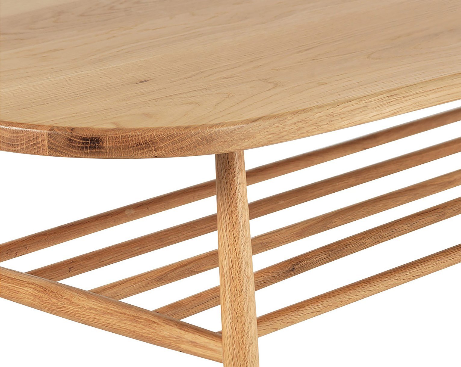 House A Home Cornelia Oak Coffee Table - Natural - Image 5