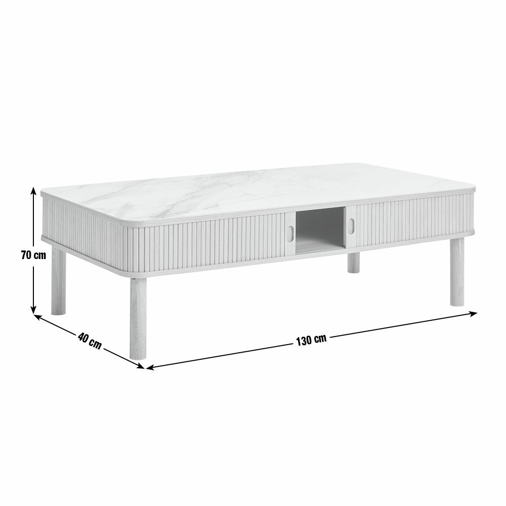 House A Home Lex Coffee Table - Natural - Image 3