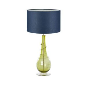 House A Home Ninevagh Table Lamp with Linen Shade - Moss