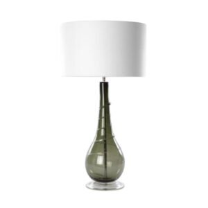 House A Home Ninevagh Table Lamp with Linen Shade - Sage